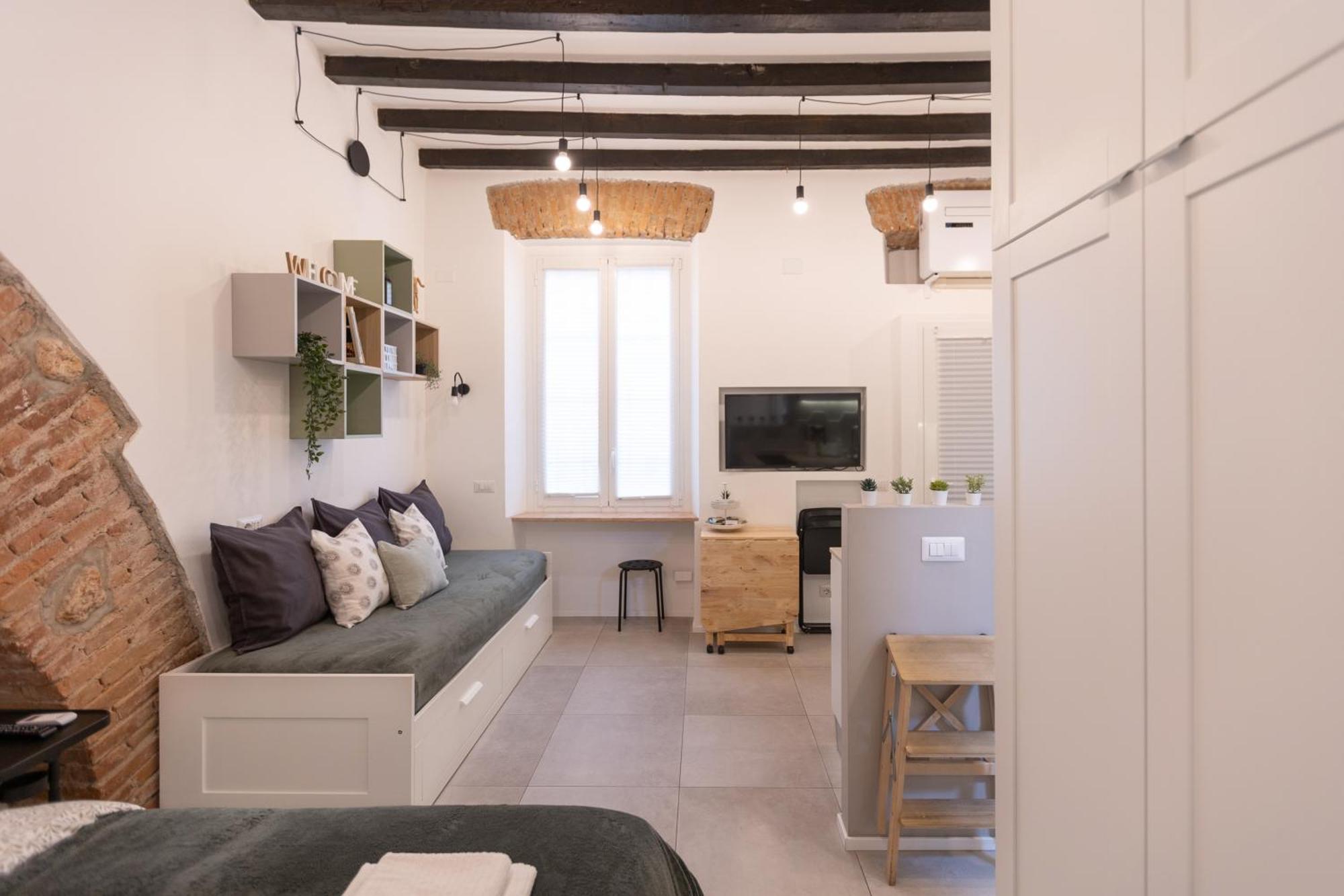 Bricks & Beams Studio In The Key Area Of Milano Exteriör bild