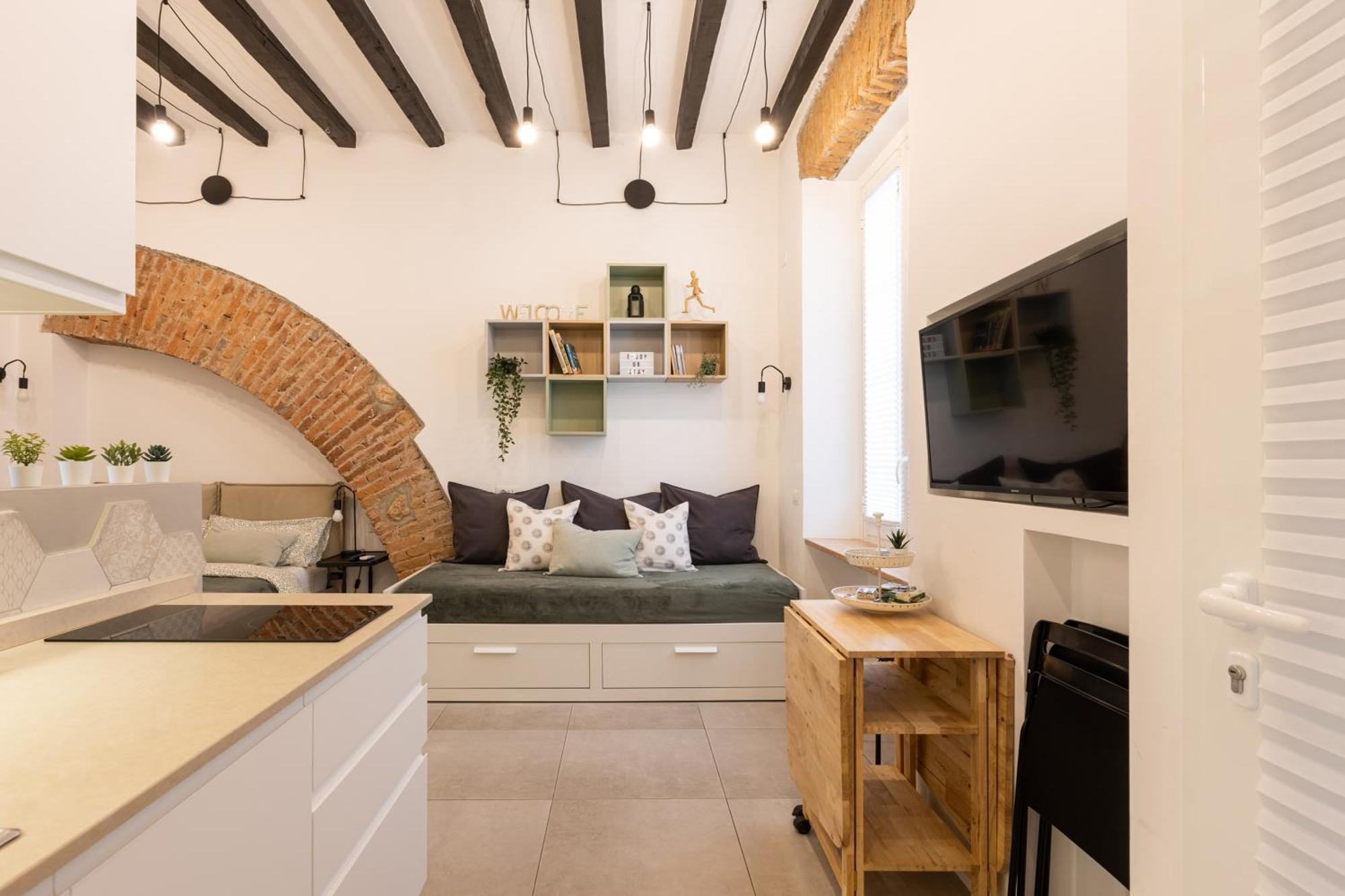 Bricks & Beams Studio In The Key Area Of Milano Exteriör bild