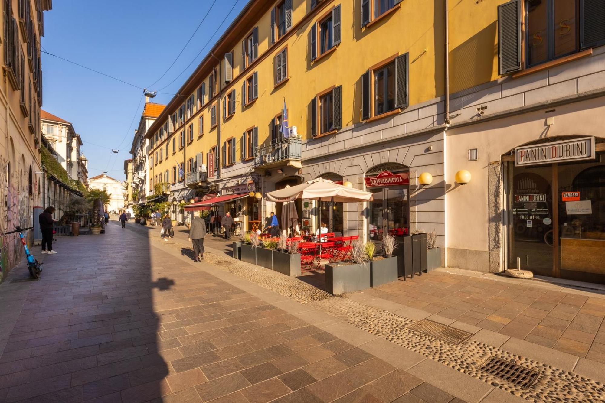 Bricks & Beams Studio In The Key Area Of Milano Exteriör bild